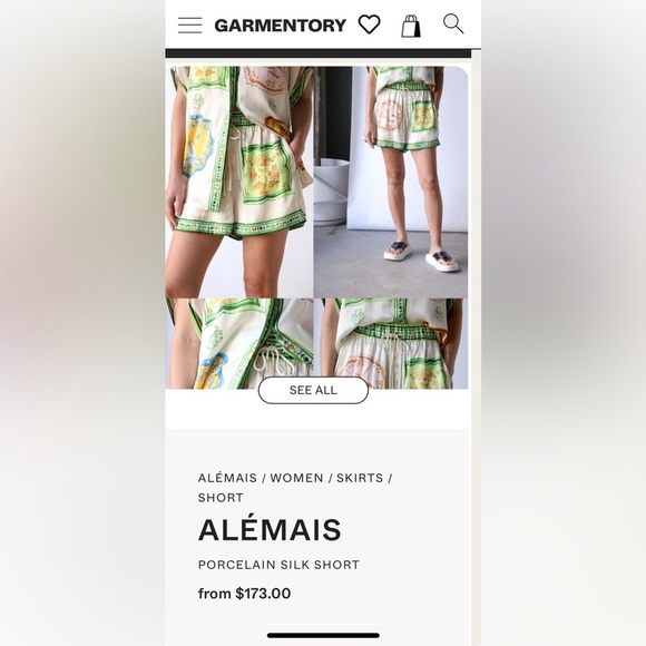 Boho Style Porcelain Print Pajama set or Beachwear Size Large - Picture 8 of 8